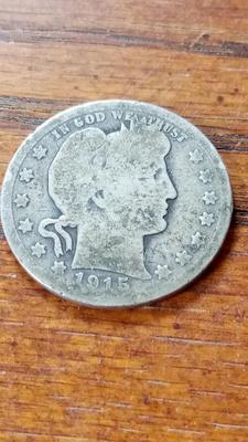 LOT 65 - 1915-D BARBER QUARTER