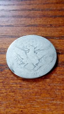 LOT 72 - 1906-D BARBER HALF DOLLAR