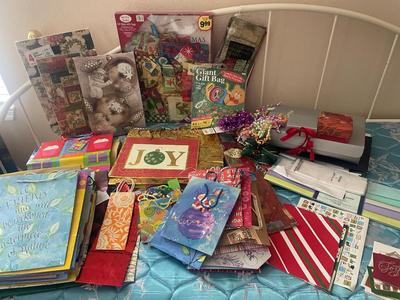 Lot 256 Huge Lot of Gift Bags, etc.