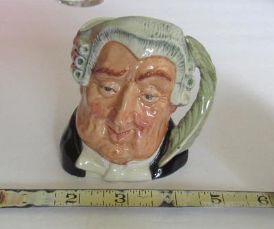 Vintage Royal Doulton Toby Mug, The Lawyer, Older Green Mark