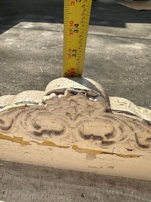 Antique Mantle w/ Mirror