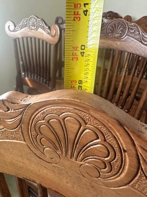 Eight Cane Chairs H. Zambelli Furniture (8)