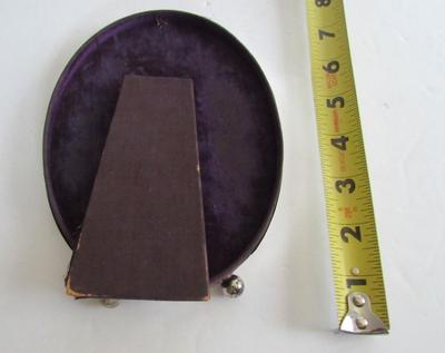 Antique Smaller Oval Sterling Silver Picture Frame