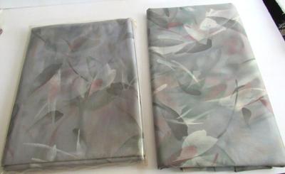 2 Older Matching Large Table Cloths, One In Package