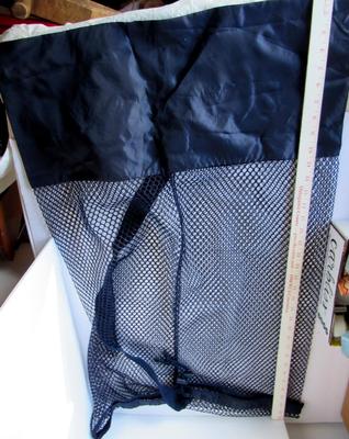 Large Dark Blue Net Laundry Bag