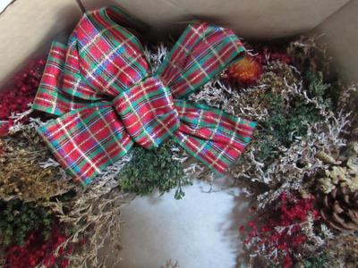 Boxed Floral Wreath