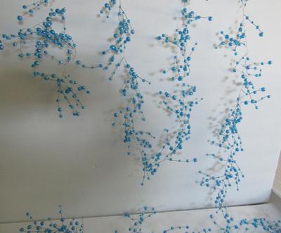 Older Blue Christmas Garland