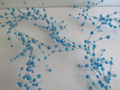 Older Blue Christmas Garland