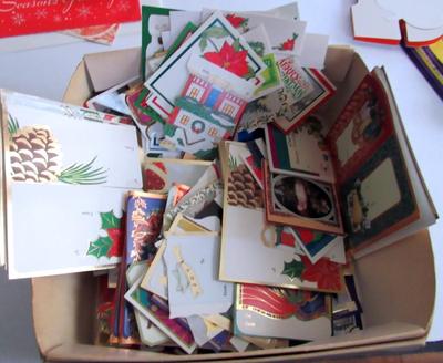 Tons of Older and Newer Christmas Gift Tags and Stickers