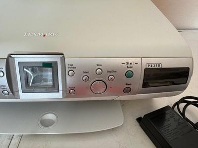 Lot 26. Lexmark 4300 Series Printer & Ink
