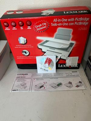 Lot 27. Lexmark 2400 Series All-in-One Printer