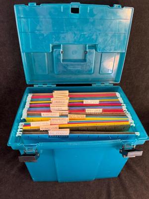 Lot 49. Portable File Folder