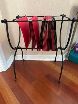 Lot 50. File Folder Rack