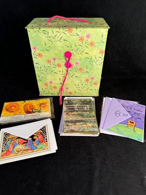 Lot 54. Cards & Organizer