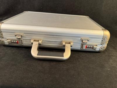 Lot 62. Silver Briefcase
