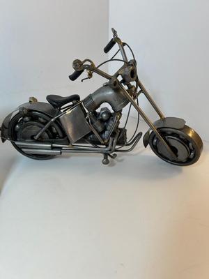 Lot 77. Motorcycle Decor Items
