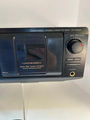 Lot 79. Sony Stereo Dual Cassette Deck