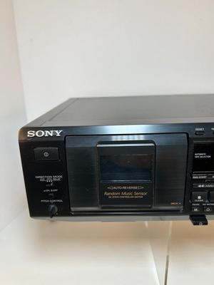 Lot 79. Sony Stereo Dual Cassette Deck