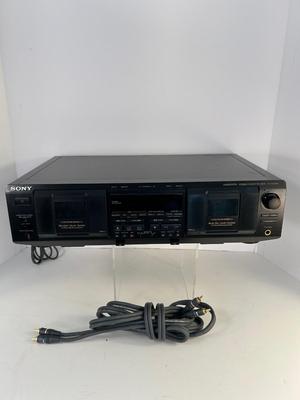 Lot 79. Sony Stereo Dual Cassette Deck