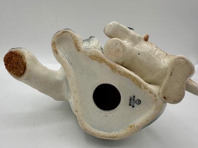 Vintage Porcelain Dogs, Japan