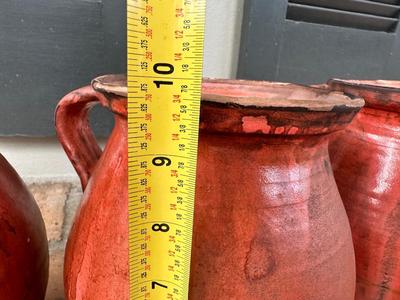 Three Vintage Terra-Cotta Vessels/Planters