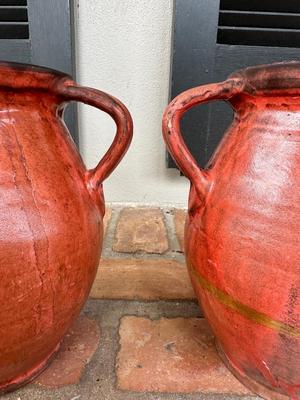Three Vintage Terra-Cotta Vessels/Planters