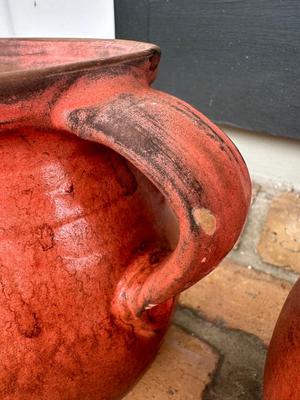Three Vintage Terra-Cotta Vessels/Planters