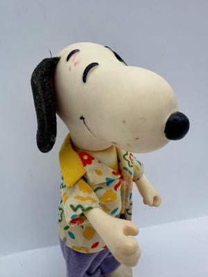 Vintage Snoopy Rubber Doll, 1968