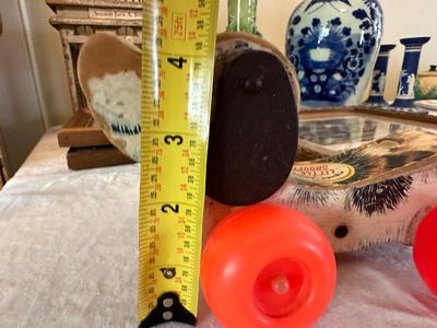 Vintage 1965 Fisher-Price "SNOOPY" 2 Dogs Wooden Pull Toys