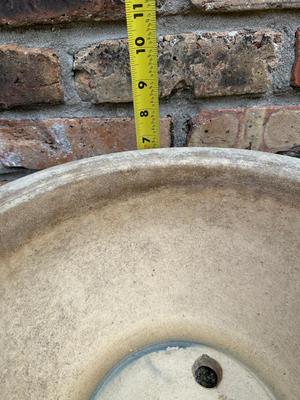 Large Glazed Flower Pot