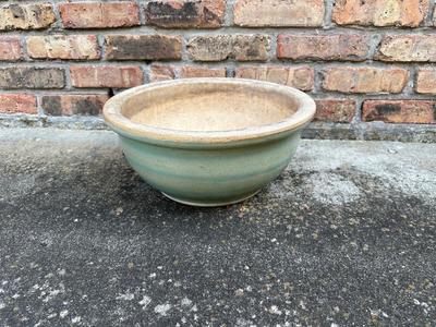 Large Glazed Flower Pot
