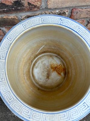 Chinese Blue And White Porcelain Planter