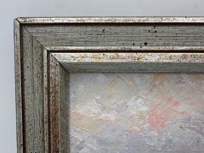 Original ROSENFELD Framed Painting on Canvas