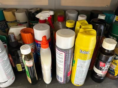 Entire Contents of Cabinet (see description)