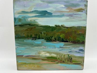 Original Painting “ Lake Road Series VI” by Carol Hallock
