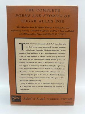 Edgar Allen Poems - The Complete Poems and Stories, 1982