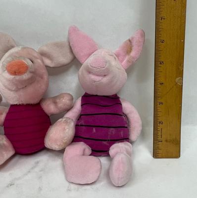 3 small Disney Piglet Plush Stuffies - from Winnie-the-Pooh stories