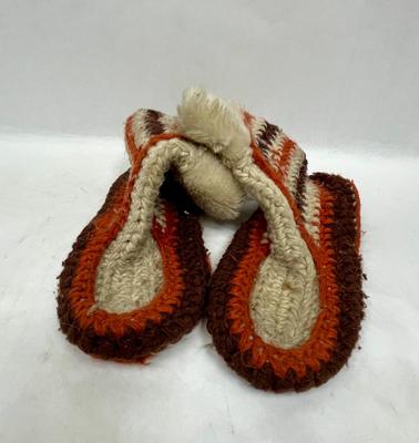 Knitted Slipper Booties