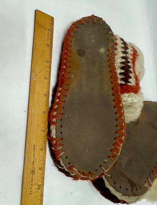 Knitted Slipper Booties