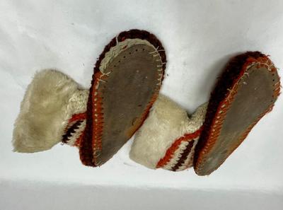 Knitted Slipper Booties