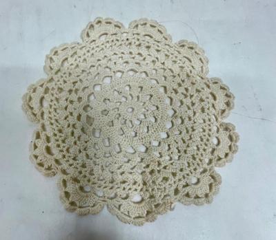Blue & White Vintage Doily Lot