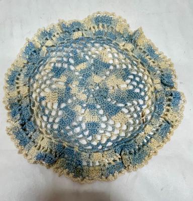 Blue & White Vintage Doily Lot