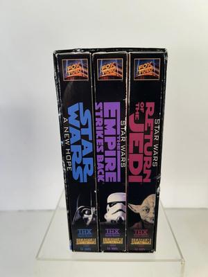Lot 85. Star Wars VHS Set