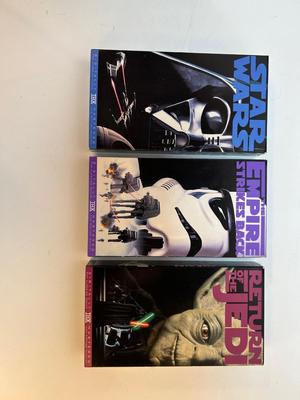 Lot 85. Star Wars VHS Set