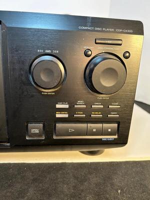 Lot 90. Sony MegaStorage 300 CD player