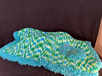 Lot 143. Handmade Crochet Blanket