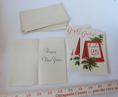 Retro Vintage Christmas Card Lot