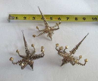 Metal Wire Chandelier Christmas Ornaments