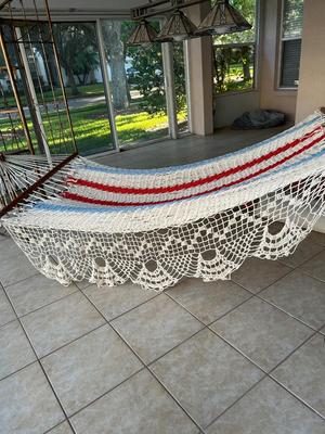 Lot 147. Hammock-no frame