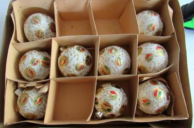 Dozen Vintage Christmas Ornaments